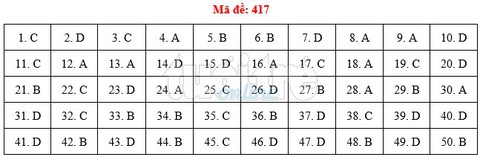 Bài giải gợi ý môn tiếng Anh THPT quốc gia 2019 - đủ 24 mã đề - Ảnh 18.