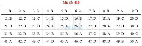 Bài giải gợi ý môn tiếng Anh THPT quốc gia 2019 - đủ 24 mã đề - Ảnh 20.