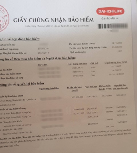 Gặp khó khi đòi tiền bảo hiểm vì bị... run tay - Ảnh 2. Gặp khó khi đòi tiền bảo hiểm vì bị... run tay - Ảnh 2.