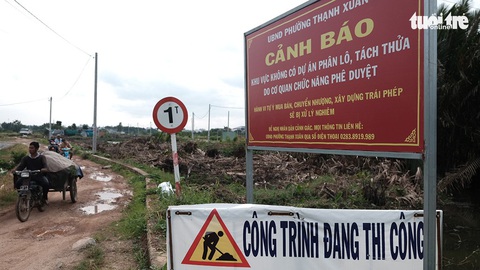 Trắng tay vì dự án ma: Lấy luôn đất Nhà nước phân lô bán nền - Ảnh 1. Trắng tay vì dự án ma: Lấy luôn đất Nhà nước phân lô bán nền - Ảnh 1.