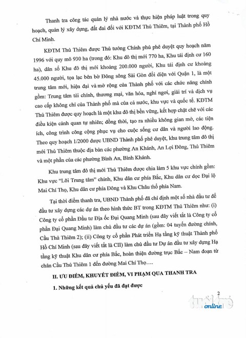Thanh tra Chính phủ công bố kết luận thanh tra Thủ Thiêm - Ảnh 3. Thanh tra Chính phủ công bố kết luận thanh tra Thủ Thiêm - Ảnh 3.