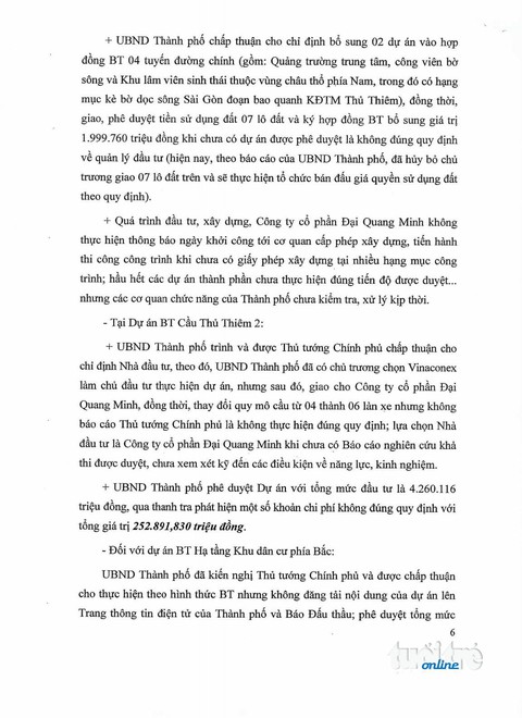 Thanh tra Chính phủ công bố kết luận thanh tra Thủ Thiêm - Ảnh 7. Thanh tra Chính phủ công bố kết luận thanh tra Thủ Thiêm - Ảnh 7.