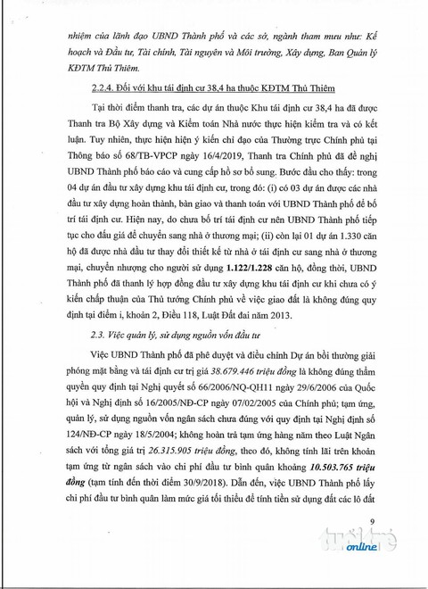 Thanh tra Chính phủ công bố kết luận thanh tra Thủ Thiêm - Ảnh 10. Thanh tra Chính phủ công bố kết luận thanh tra Thủ Thiêm - Ảnh 10.