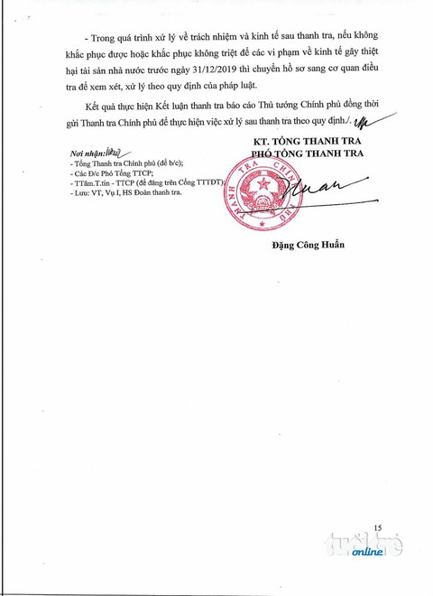 Thanh tra Chính phủ công bố kết luận thanh tra Thủ Thiêm - Ảnh 16. Thanh tra Chính phủ công bố kết luận thanh tra Thủ Thiêm - Ảnh 16.