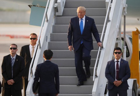 Ông Trump: Triều Tiên alo ngay khi tôi hẹn gặp ông Kim ở Bàn Môn Điếm - Ảnh 1. Ông Trump: Triều Tiên alo ngay khi tôi hẹn gặp ông Kim ở Bàn Môn Điếm - Ảnh 1.