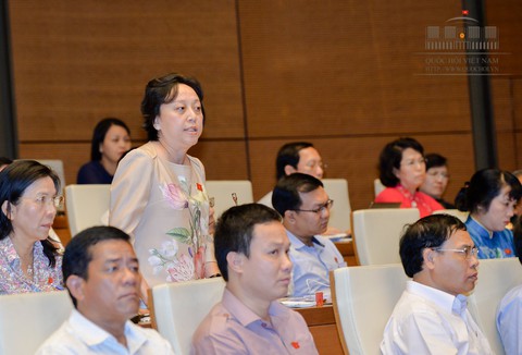 Quốc hội chất vấn: Đại biểu canh bấm nút hỏi bộ trưởng nào? - Ảnh 1. Quốc hội chất vấn: Đại biểu canh bấm nút hỏi bộ trưởng nào? - Ảnh 1.