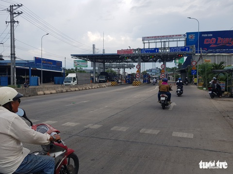 An Giang kiến nghị Bộ GTVT xử lý phù hợp ở trạm BOT T2 - Ảnh 1. An Giang kiến nghị Bộ GTVT xử lý phù hợp ở trạm BOT T2 - Ảnh 1.
