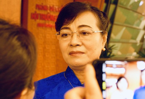 Bà Nguyễn Thị Quyết Tâm ngạc nhiên, khó hiểu việc ông Đoàn Ngọc Hải từ chức - Ảnh 1. Bà Nguyễn Thị Quyết Tâm ngạc nhiên, khó hiểu việc ông Đoàn Ngọc Hải từ chức - Ảnh 1.