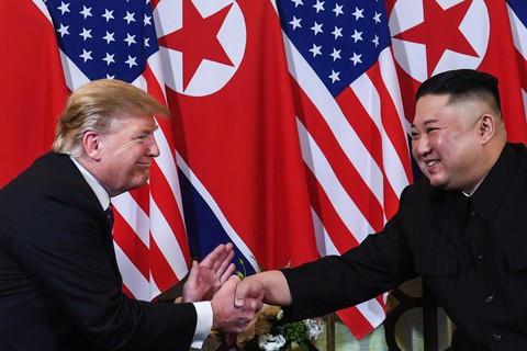 Ông Kim Jong Un đồng ý gặp ông Trump ở biên giới liên Triều - Ảnh 1. Ông Kim Jong Un đồng ý gặp ông Trump ở biên giới liên Triều - Ảnh 1.