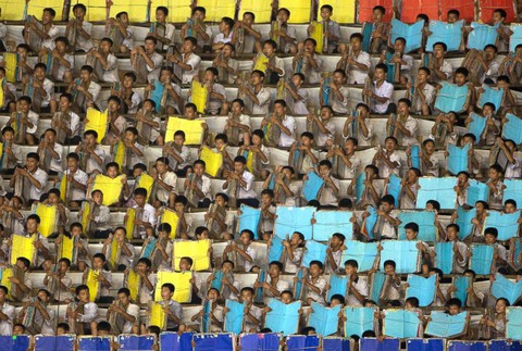 Triều Tiên bán vé xem đồng diễn Mass Games đến... 900 USD - Ảnh 3. Triều Tiên bán vé xem đồng diễn Mass Games đến... 900 USD - Ảnh 3.