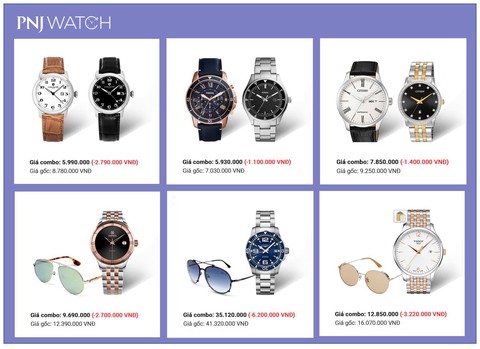 Ưu đãi đến 32% khi mua đồng hồ nhân Ngày của cha tại PNJ WATCH - Ảnh 2. Ưu đãi đến 32% khi mua đồng hồ nhân Ngày của cha tại PNJ WATCH - Ảnh 2.