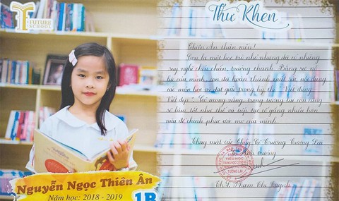 Trường thay giấy khen bằng thư khen khiến học trò, cha mẹ rưng rưng - Ảnh 1. Trường thay giấy khen bằng thư khen khiến học trò, cha mẹ rưng rưng - Ảnh 1.