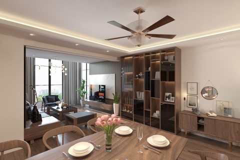 Không gian bình yên trong căn hộ duplex giữa lòng Hà Nội - Ảnh 2. Không gian bình yên trong căn hộ duplex giữa lòng Hà Nội - Ảnh 2.