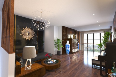 Không gian bình yên trong căn hộ duplex giữa lòng Hà Nội - Ảnh 9. Không gian bình yên trong căn hộ duplex giữa lòng Hà Nội - Ảnh 9.
