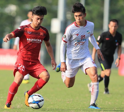 Giao hữu U23 Việt Nam - U23 Myanmar: Tìm những gương mặt triển vọng - Ảnh 1. Giao hữu U23 Việt Nam - U23 Myanmar: Tìm những gương mặt triển vọng - Ảnh 1.