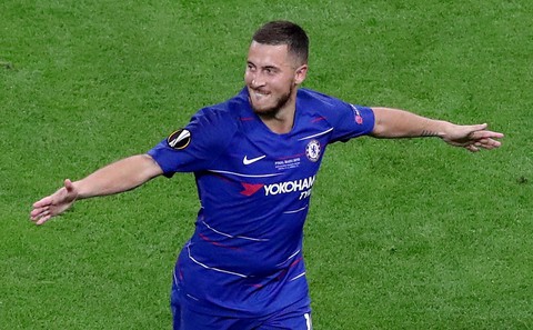 Real Madrid chi 2.600 tỉ đồng đưa Hazard về sân Bernabeu - Ảnh 1. Real Madrid chi 2.600 tỉ đồng đưa Hazard về sân Bernabeu - Ảnh 1.