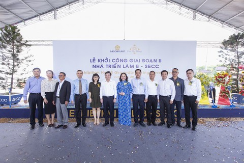 Saigontourist khởi công giai đoạn II Nhà triển lãm B - Ảnh 1. Saigontourist khởi công giai đoạn II Nhà triển lãm B - Ảnh 1.