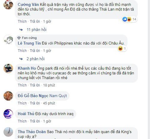 Dân mạng tự tin đội tuyển Việt Nam sẽ hạ đo ván Curacao - Ảnh 1. Dân mạng tự tin đội tuyển Việt Nam sẽ hạ đo ván Curacao - Ảnh 1.