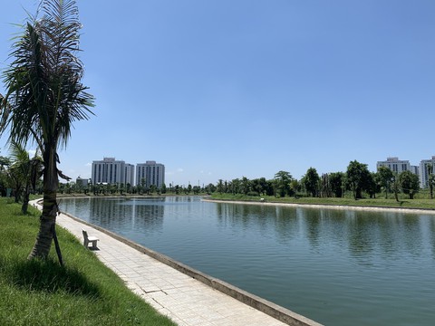 Công viên cây xanh, hồ điều hòa chiếm 70% diện tích dự án Thanh Hà - Ảnh 3. Công viên cây xanh, hồ điều hòa chiếm 70% diện tích dự án Thanh Hà - Ảnh 3.
