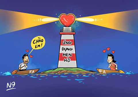 Có không, tình yêu qua ứng dụng? - Ảnh 1. Có không, tình yêu qua ứng dụng? - Ảnh 1.