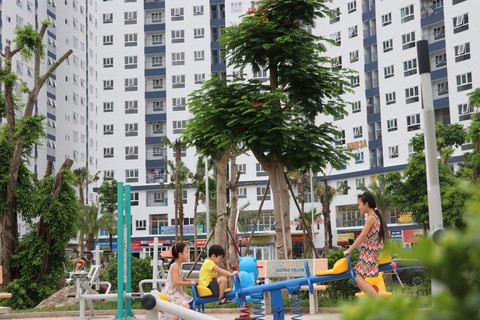 Công viên cây xanh, hồ điều hòa chiếm 70% diện tích dự án Thanh Hà - Ảnh 2. Công viên cây xanh, hồ điều hòa chiếm 70% diện tích dự án Thanh Hà - Ảnh 2.