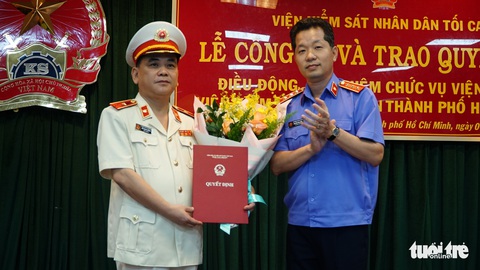 Viện Kiểm sát nhân dân TP.HCM có lãnh đạo mới - Ảnh 1. Viện Kiểm sát nhân dân TP.HCM có lãnh đạo mới - Ảnh 1.
