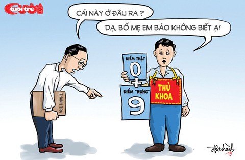 Lão phật gia nhờ nâng điểm là ai? - Ảnh 1. Lão phật gia nhờ nâng điểm là ai? - Ảnh 1.