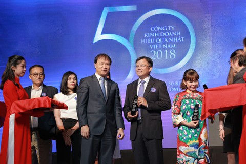 VPBank nằm trong top 50 công ty kinh doanh hiệu quả nhất - Ảnh 1. VPBank nằm trong top 50 công ty kinh doanh hiệu quả nhất - Ảnh 1.