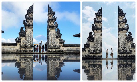 Du khách bật ngửa vì ảnh Cổng trời ở Indonesia bị làm giả - Ảnh 3. Du khách bật ngửa vì ảnh Cổng trời ở Indonesia bị làm giả - Ảnh 3.