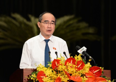 Bí thư Nguyễn Thiện Nhân hoan nghênh mô hình kỳ họp HĐND không giấy - Ảnh 1. Bí thư Nguyễn Thiện Nhân hoan nghênh mô hình kỳ họp HĐND không giấy - Ảnh 1.