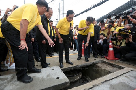 Thái Lan xây dựng ngân hàng nước ở Bangkok để chống ngập lụt - Ảnh 1. Thái Lan xây dựng ngân hàng nước ở Bangkok để chống ngập lụt - Ảnh 1.