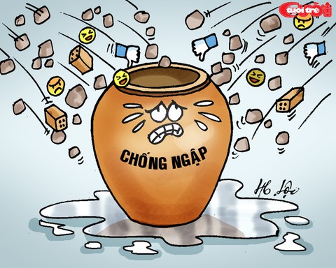 Giải pháp chống ngập bằng lu qua con mắt họa sĩ biếm - Ảnh 9. Giải pháp chống ngập bằng lu qua con mắt họa sĩ biếm - Ảnh 9.