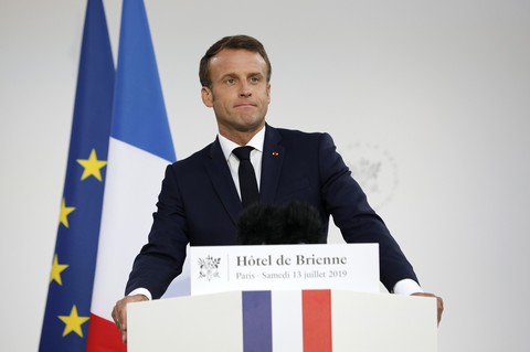 Tổng thống Pháp Emmanuel Macron tuyên bố thành lập lực lượng không gian - Ảnh 1. Tổng thống Pháp Emmanuel Macron tuyên bố thành lập lực lượng không gian - Ảnh 1.