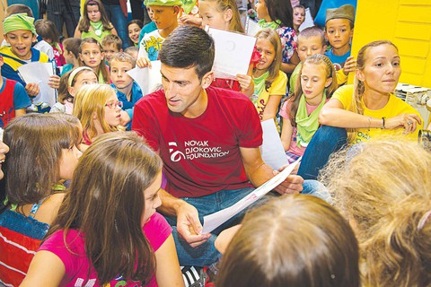 Novak Djokovic: nhà vô địch của trẻ mẫu giáo - Ảnh 1. Novak Djokovic: nhà vô địch của trẻ mẫu giáo - Ảnh 1.