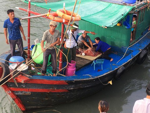 Trời bất ngờ nổi dông, bé 4 tuổi rơi từ tàu xuống biển chết đuối - Ảnh 2. Trời bất ngờ nổi dông, bé 4 tuổi rơi từ tàu xuống biển chết đuối - Ảnh 2.
