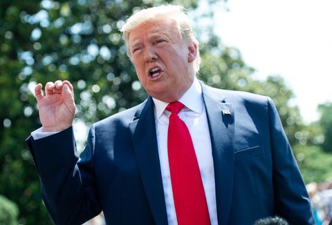 Ông Trump nói với các dân biểu Dân chủ: Hãy về xứ đi! - Ảnh 1. Ông Trump nói với các dân biểu Dân chủ: Hãy về xứ đi! - Ảnh 1.