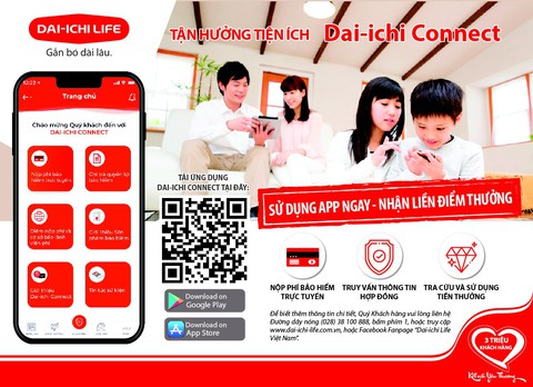 Ra mắt ứng dụng Dai-ichi Connect - Ảnh 2. Ra mắt ứng dụng Dai-ichi Connect - Ảnh 2.