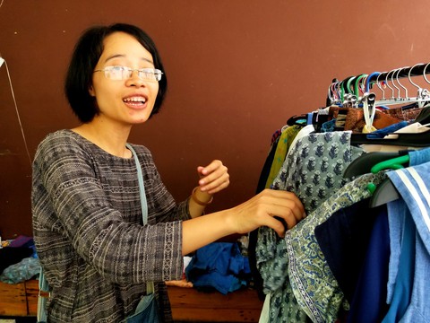 Phiên chợ sống xanh giữa lòng Hà Nội - Ảnh 5. Phiên chợ sống xanh giữa lòng Hà Nội - Ảnh 5.