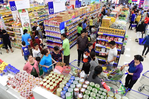 Saigon Co.op mở cửa siêu thị ảo trên phố đi bộ Nguyễn Huệ - Ảnh 2. Saigon Co.op mở cửa siêu thị ảo trên phố đi bộ Nguyễn Huệ - Ảnh 2.