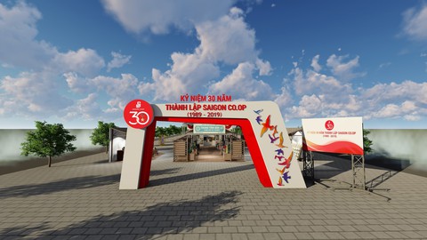 Saigon Co.op mở cửa siêu thị ảo trên phố đi bộ Nguyễn Huệ - Ảnh 1. Saigon Co.op mở cửa siêu thị ảo trên phố đi bộ Nguyễn Huệ - Ảnh 1.