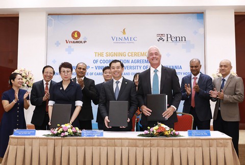 Vingroup hợp tác với Đại học Penn, Mỹ - Ảnh 1. Vingroup hợp tác với Đại học Penn, Mỹ - Ảnh 1.