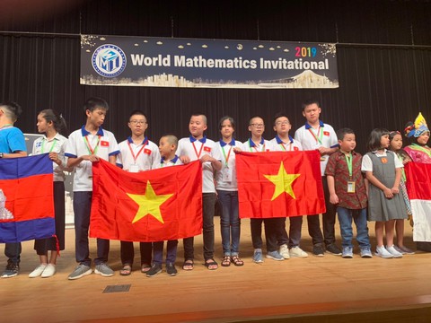 32 học sinh Việt giành giải Toán quốc tế WMI 2019 - Ảnh 2. 32 học sinh Việt giành giải Toán quốc tế WMI 2019 - Ảnh 2.