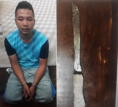 Nam thanh niên cầm dao uy hiếp nhân viên bán điện thoại cướp 100 triệu đồng - Ảnh 1. Nam thanh niên cầm dao uy hiếp nhân viên bán điện thoại cướp 100 triệu đồng - Ảnh 1.