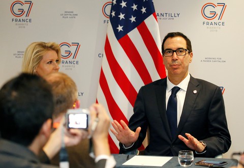 Bộ trưởng Tài chính Mnuchin: Mỹ - Trung có khả năng nối lại đàm phán trực tiếp - Ảnh 1. Bộ trưởng Tài chính Mnuchin: Mỹ - Trung có khả năng nối lại đàm phán trực tiếp - Ảnh 1.