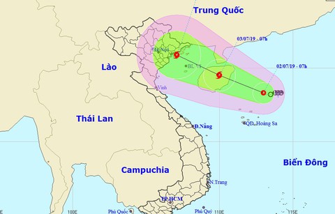 Áp thấp hướng vào Quảng Ninh - Hải Phòng, có thể mạnh thành bão - Ảnh 1. Áp thấp hướng vào Quảng Ninh - Hải Phòng, có thể mạnh thành bão - Ảnh 1.