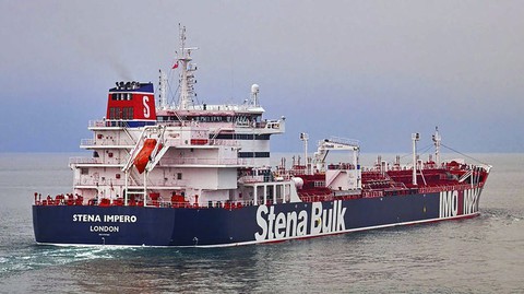 Iran bắt tàu chở dầu của Anh tại eo biển Hormuz - Ảnh 1. Iran bắt tàu chở dầu của Anh tại eo biển Hormuz - Ảnh 1.
