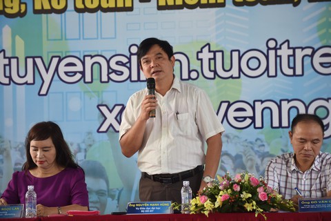 Khai mạc Ngày hội tư vấn xét tuyển 2019: Nhiều con đường khác nhau để lập nghiệp - Ảnh 8. Khai mạc Ngày hội tư vấn xét tuyển 2019: Nhiều con đường khác nhau để lập nghiệp - Ảnh 8.