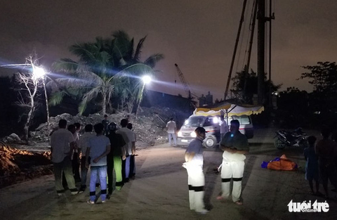 Điện giật chết 2 bé trai: Lô cốt công trường vừa được tháo để thi công - Ảnh 1. Điện giật chết 2 bé trai: Lô cốt công trường vừa được tháo để thi công - Ảnh 1.
