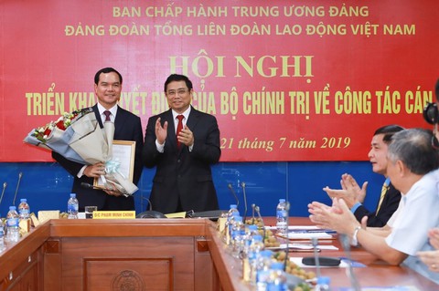 Bí thư Hà Nam làm bí thư Đảng đoàn Tổng liên đoàn Lao động Việt Nam - Ảnh 1. Bí thư Hà Nam làm bí thư Đảng đoàn Tổng liên đoàn Lao động Việt Nam - Ảnh 1.