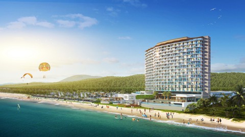 Ra mắt dự án Wyndham Tropicana Resort & Villa Long Hải - Ảnh 1. Ra mắt dự án Wyndham Tropicana Resort & Villa Long Hải - Ảnh 1.